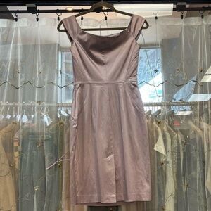 vintage guess marciano lavender light purple off the shoulder satin mini dress